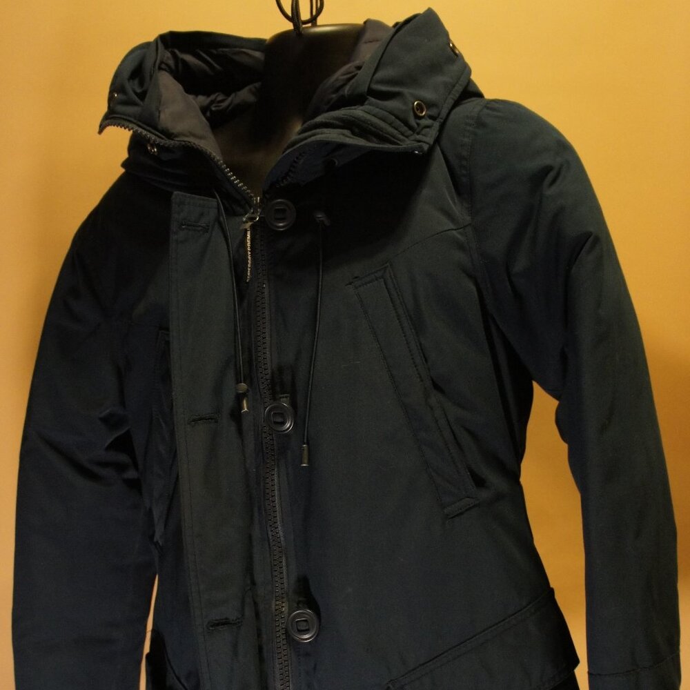 Teal Superdry Long Coat